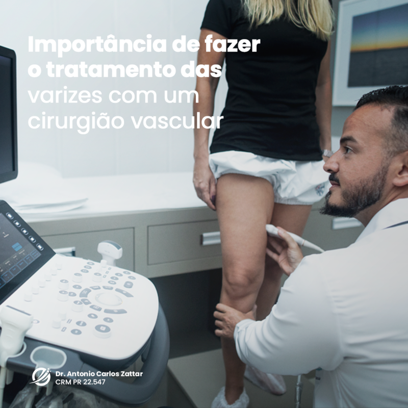 Faça seu tratamento com um cirurgião vascular ou angiologista